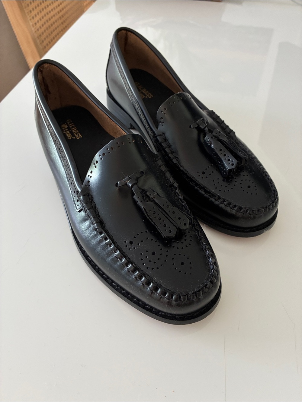 Brand New GH Bass Weejun Perforated Loafers (Women’s Sz 9.5)